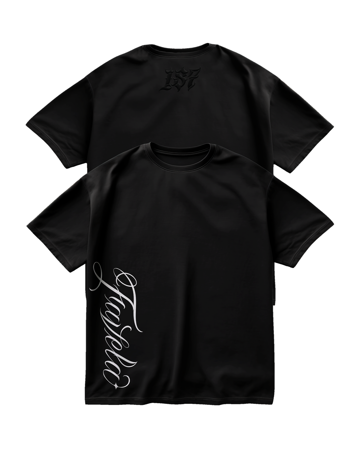 BLACK SIGNATURE TEE